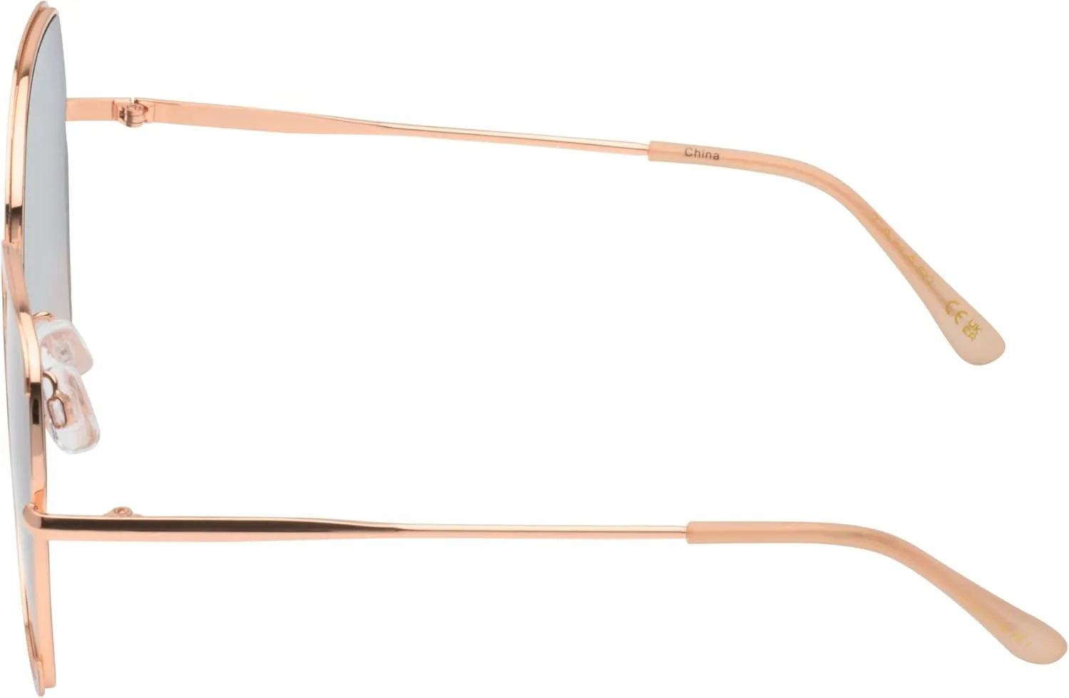TAHARI Women's Square-Metal Butterfly Sunglasses