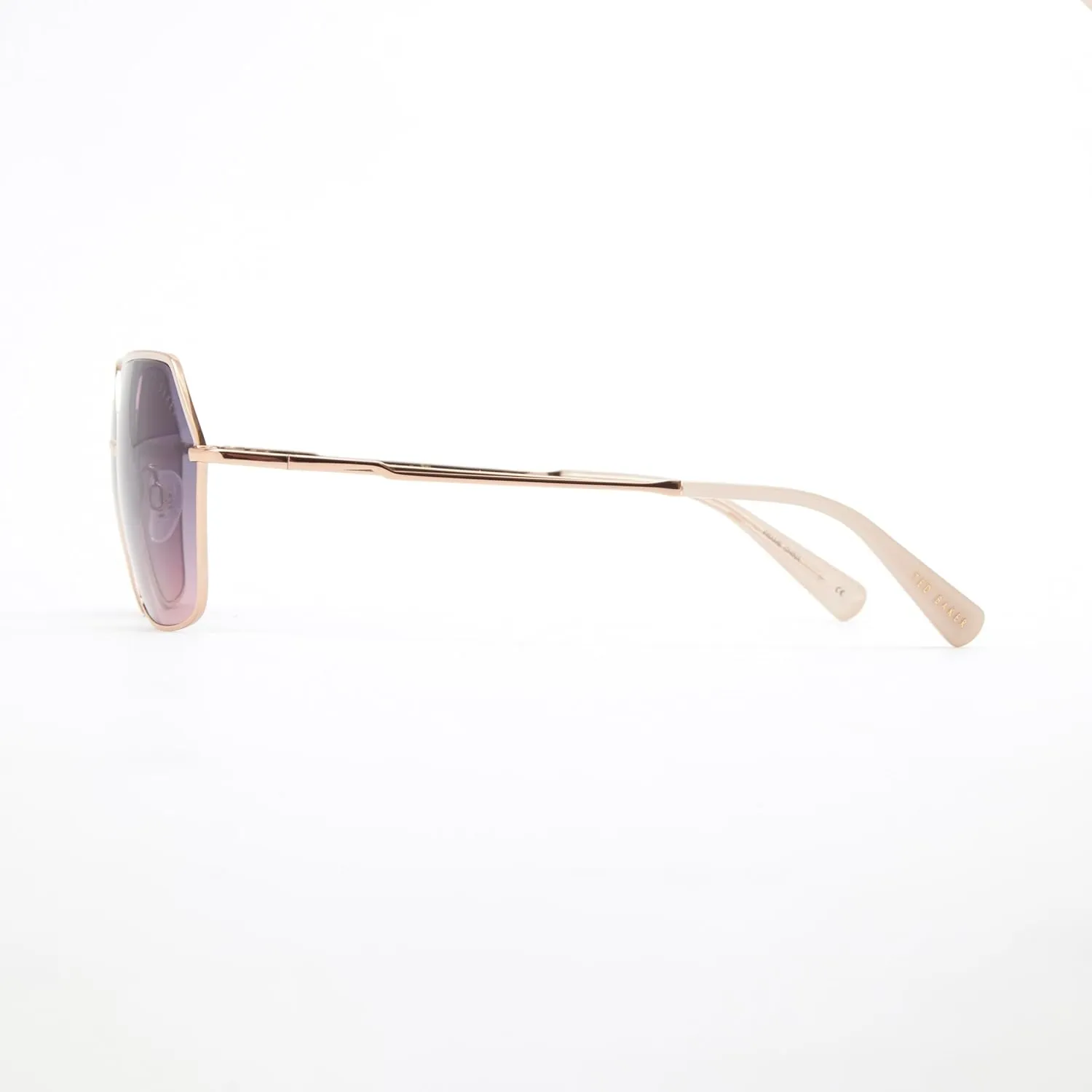 Ted Baker TWS263 Women's Geo Shape Sunglasses, 57 mm, UV400 Protection