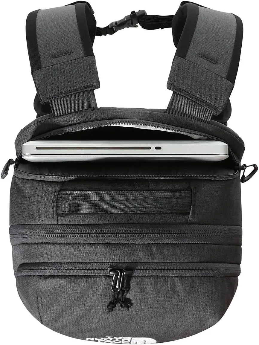 THE NORTH FACE Borealis Commuter Laptop Backpack, Asphalt Grey Light Heather/TNF Black, One Size