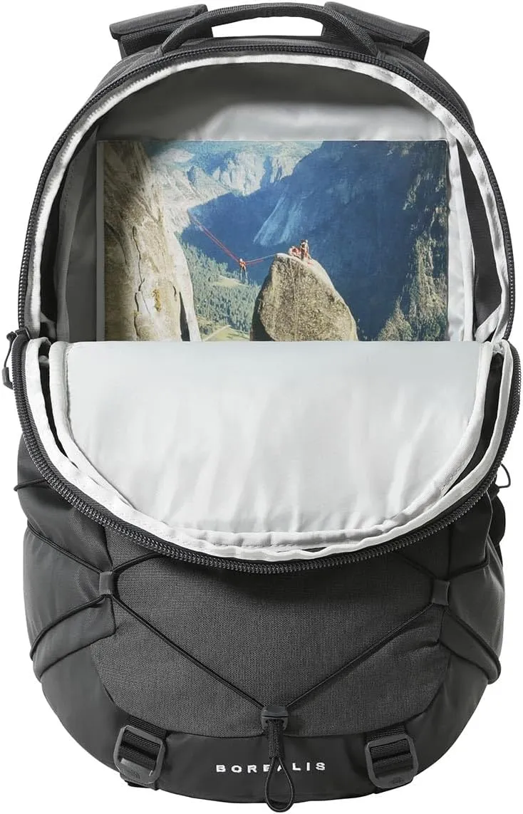 THE NORTH FACE Borealis Commuter Laptop Backpack, Asphalt Grey Light Heather/TNF Black, One Size