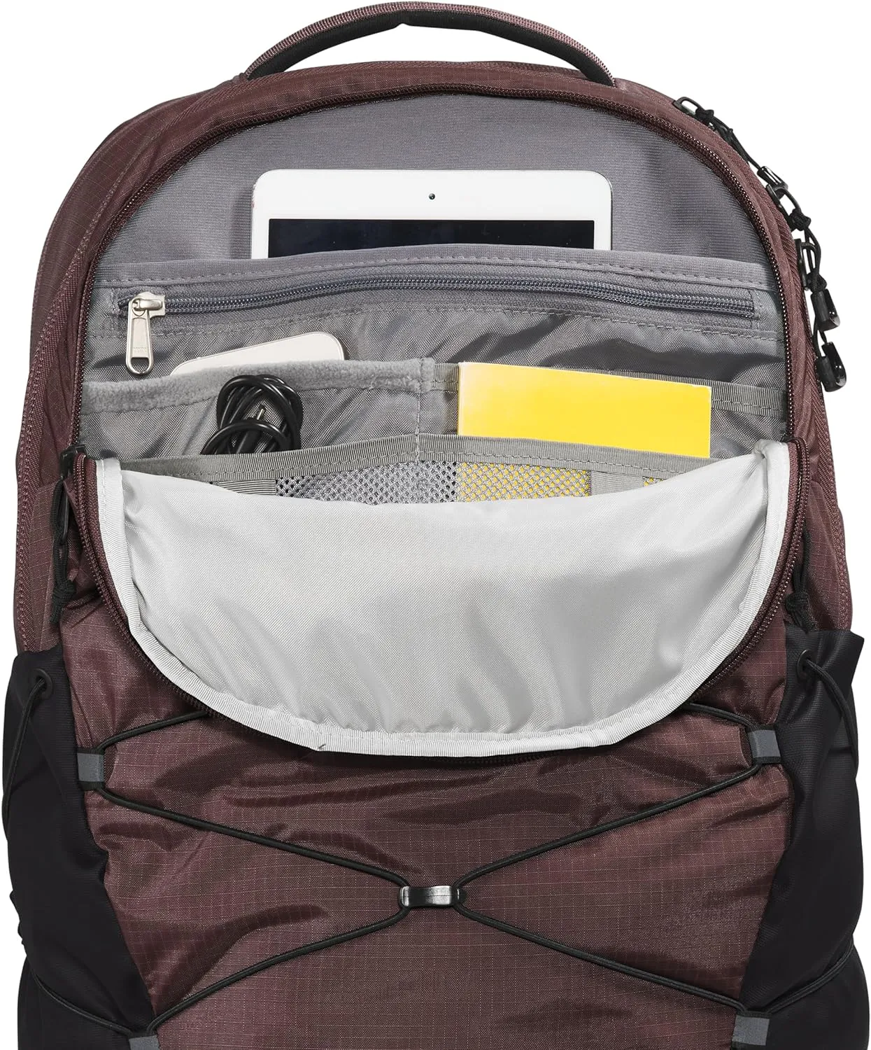 THE NORTH FACE Borealis Commuter Laptop Backpack, Coal Brown/TNF Black/TNF White, One Size