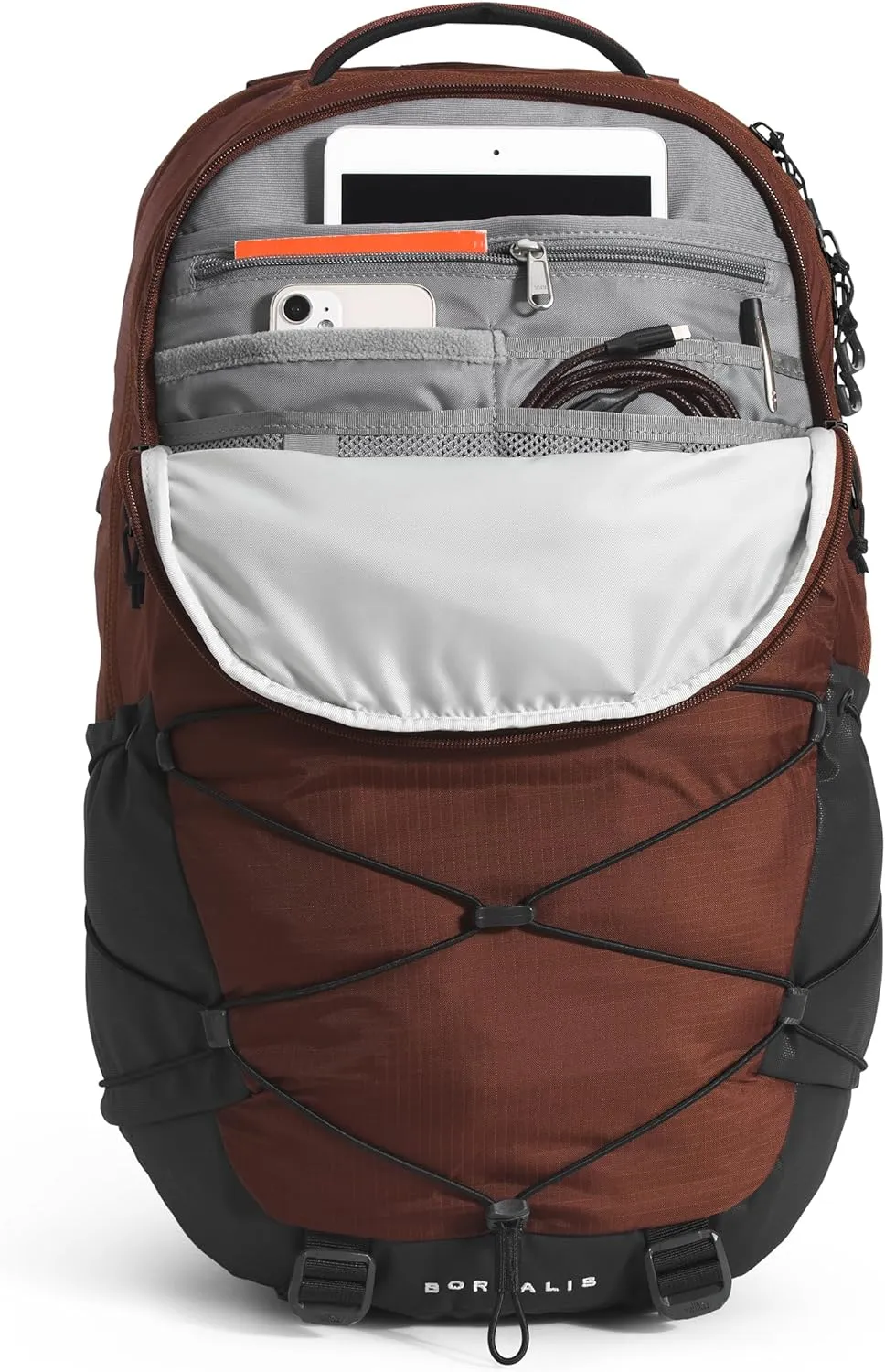 THE NORTH FACE Borealis Commuter Laptop Backpack, Dark Oak/TNF Black, One Size