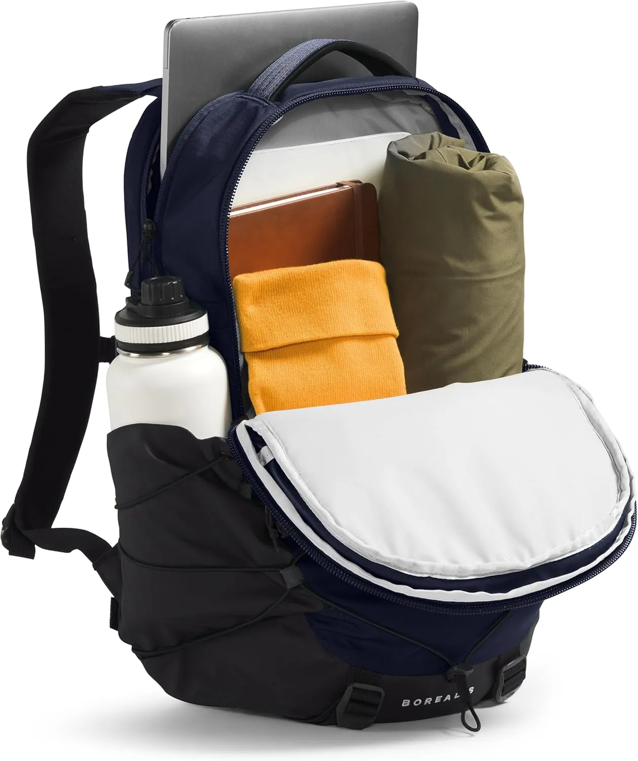 THE NORTH FACE Borealis Commuter Laptop Backpack, TNF Navy/TNF Black-NPF, One Size