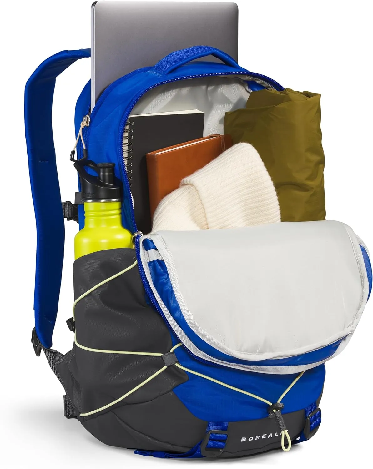 THE NORTH FACE Borealis Commuter Laptop Backpack,TNF Blue/Mandarin/Asphalt Grey, One Size