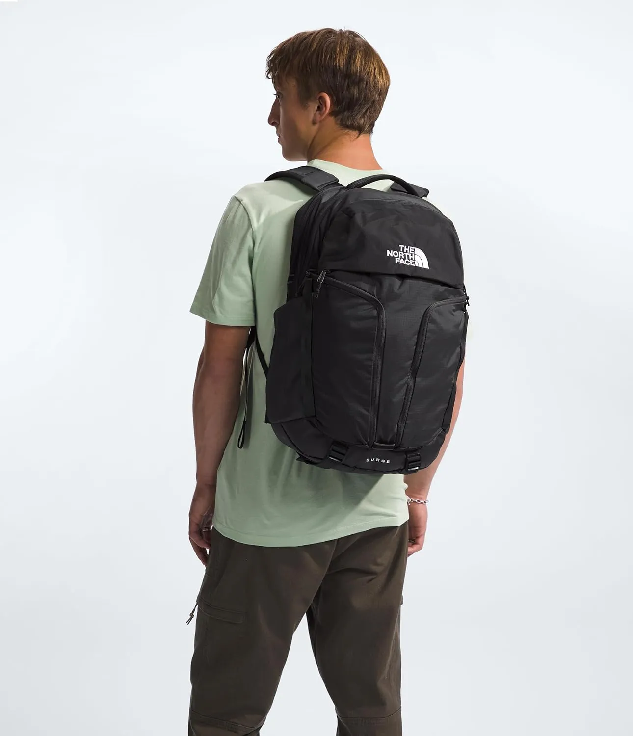 THE NORTH FACE Surge Commuter Laptop Backpack, TNF Black/TNF Black-NPF, One Size