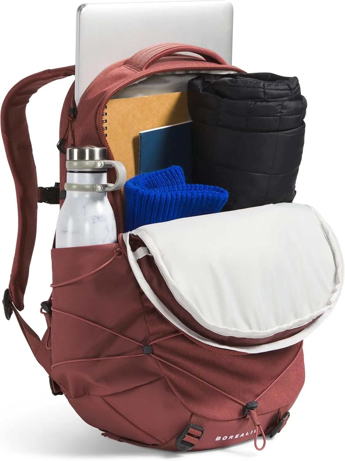 THE NORTH FACE Women's Borealis Commuter Laptop Backpack, Canyon Dust Dark Heather, One Size
