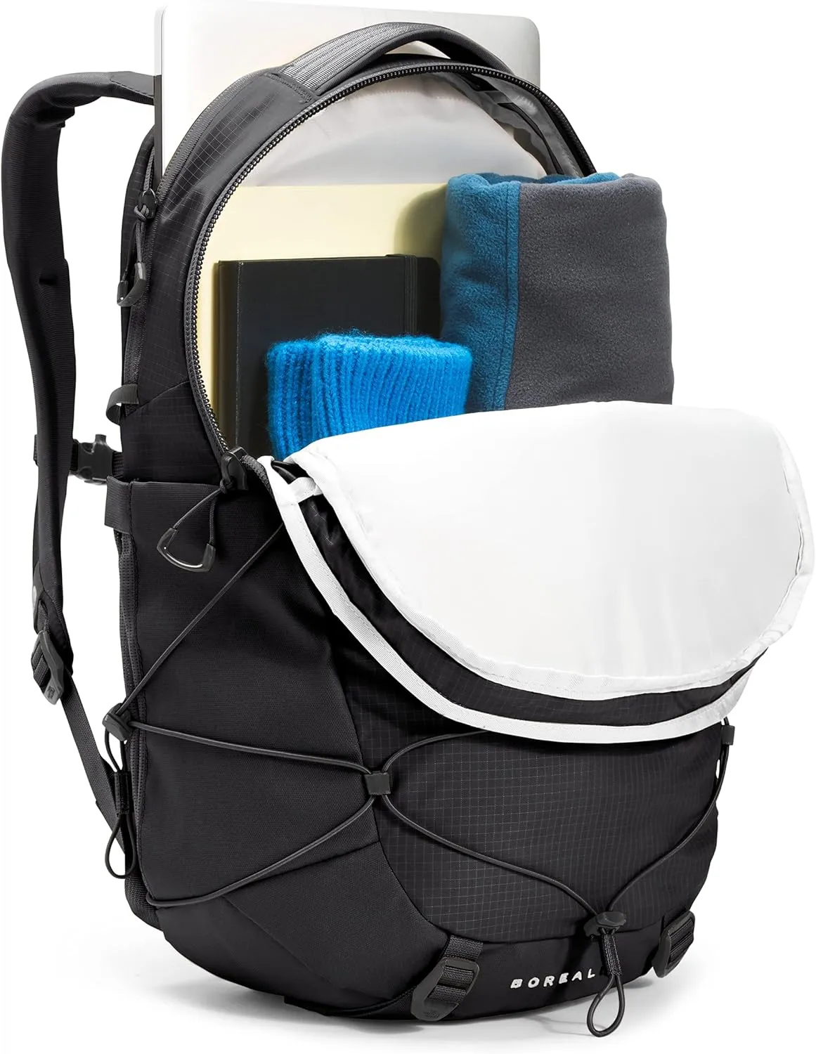 THE NORTH FACE Women's Borealis Commuter Laptop Backpack, TNF Black/TNF White, One Size