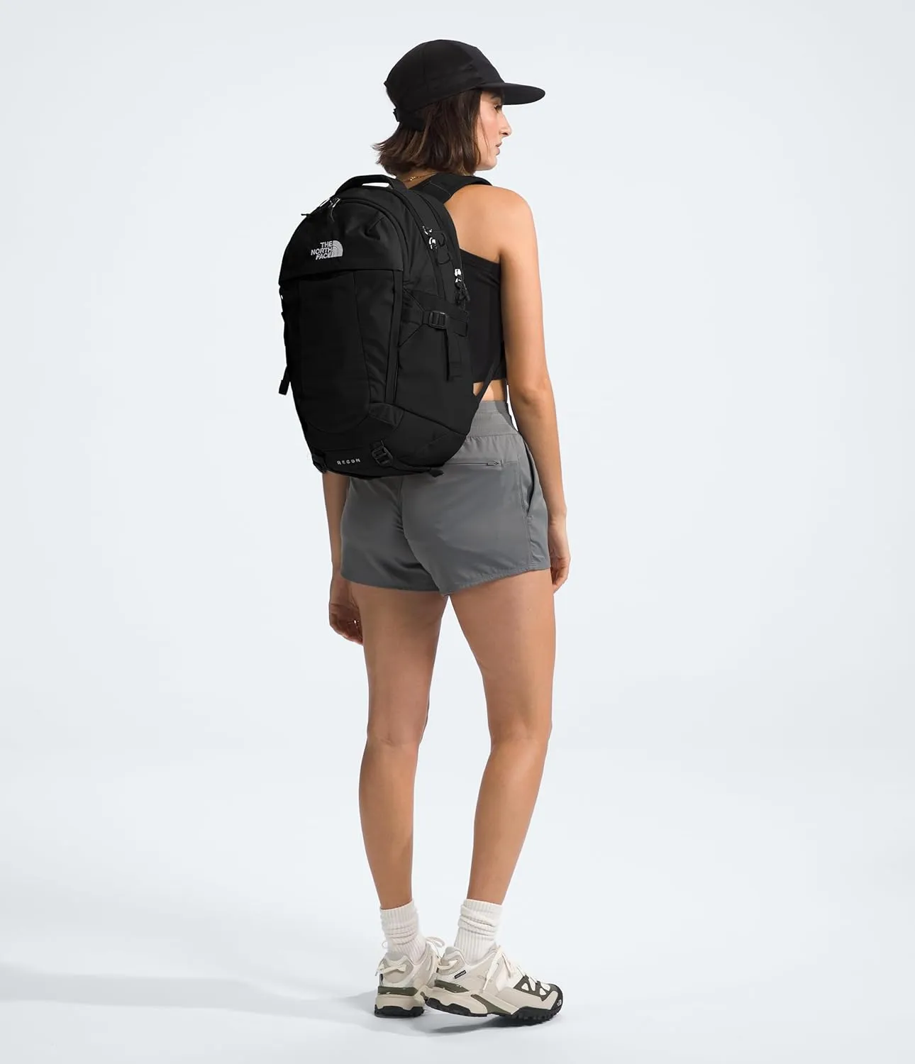 THE NORTH FACE Women's Recon Everyday Laptop Backpack - PFAS Free, TNF Black/TNF Black-NPF, One Size