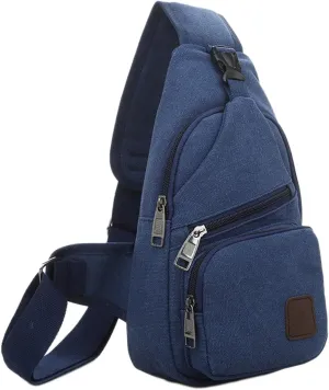 Thickened Outdoor Canvas Crossbody Bags for Women, New Multipurpose Portable Shoulder Bag Chest Bag for Travel Hiking