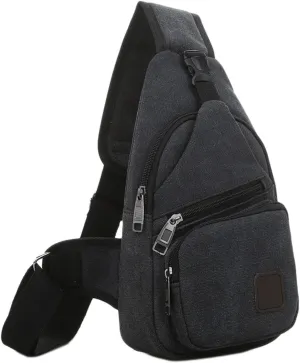 Thickened Outdoor Canvas Crossbody Bags for Women, New Multipurpose Portable Shoulder Bag Chest Bag for Travel Hiking