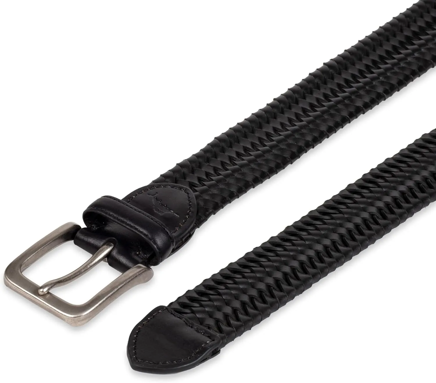 Tommy Bahama Men's Stretch Leather Braid Belt