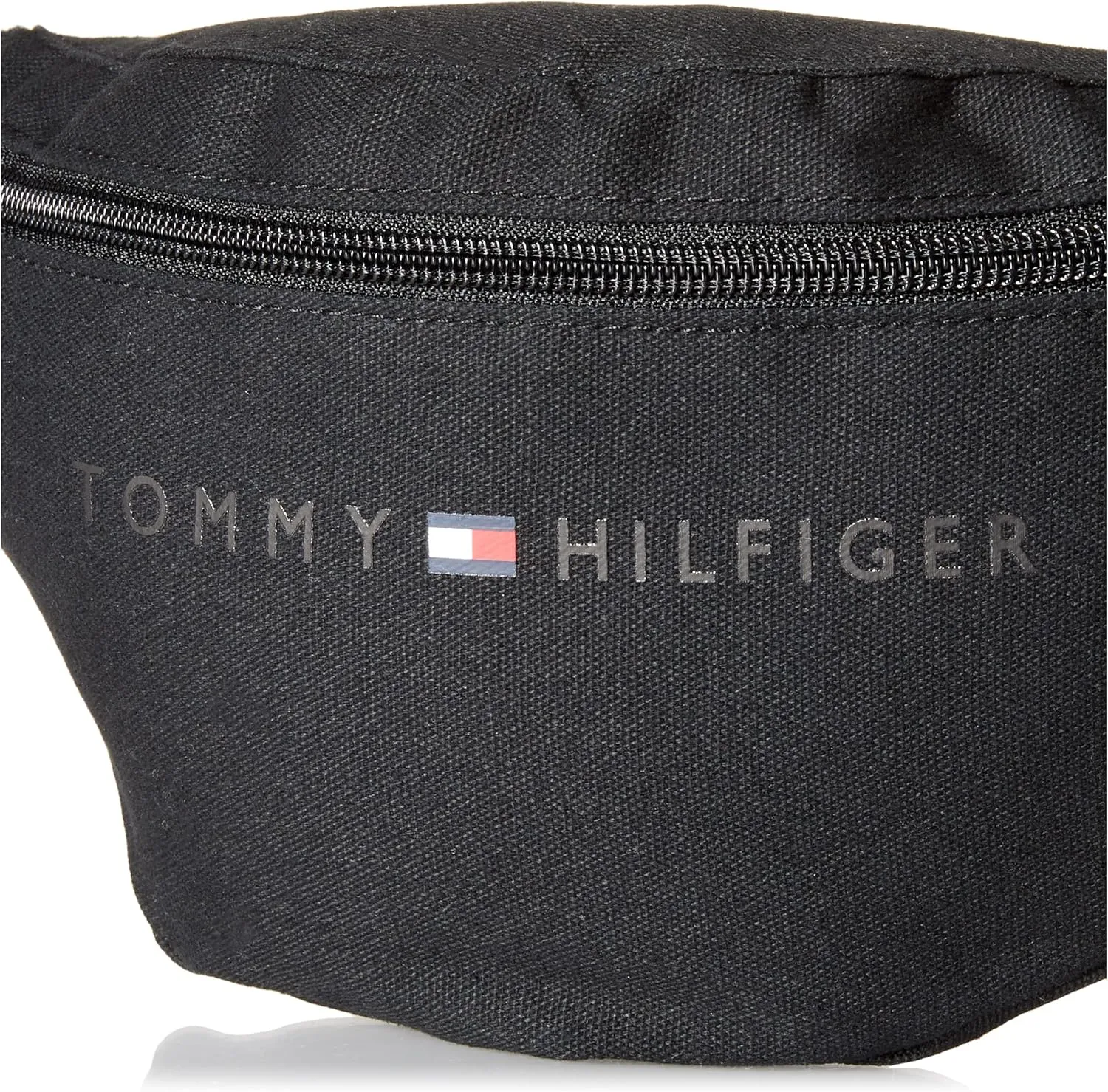 Tommy Hilfiger mens Jackson Fanny Pack, Black, One Size US