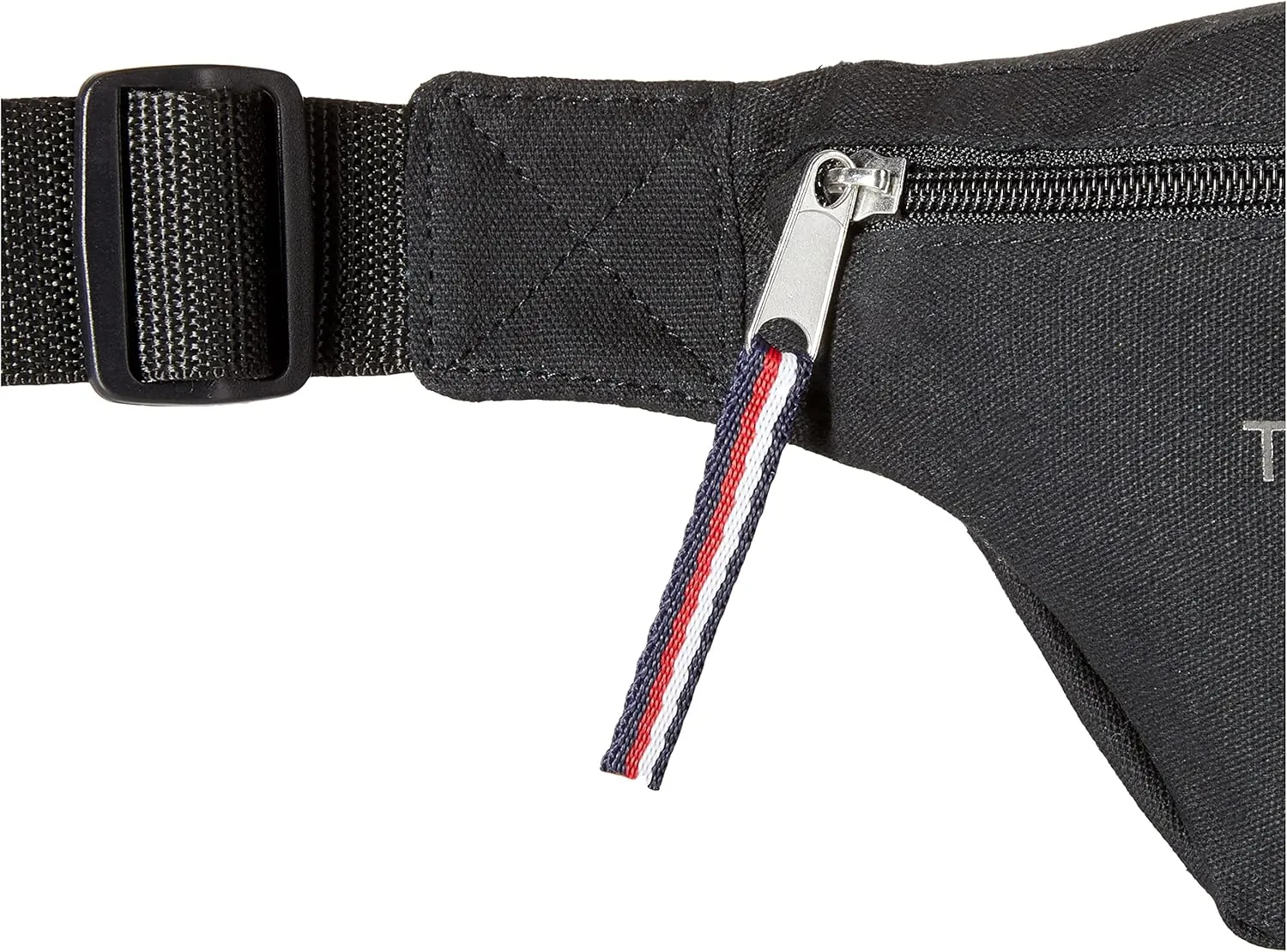 Tommy Hilfiger mens Jackson Fanny Pack, Black, One Size US