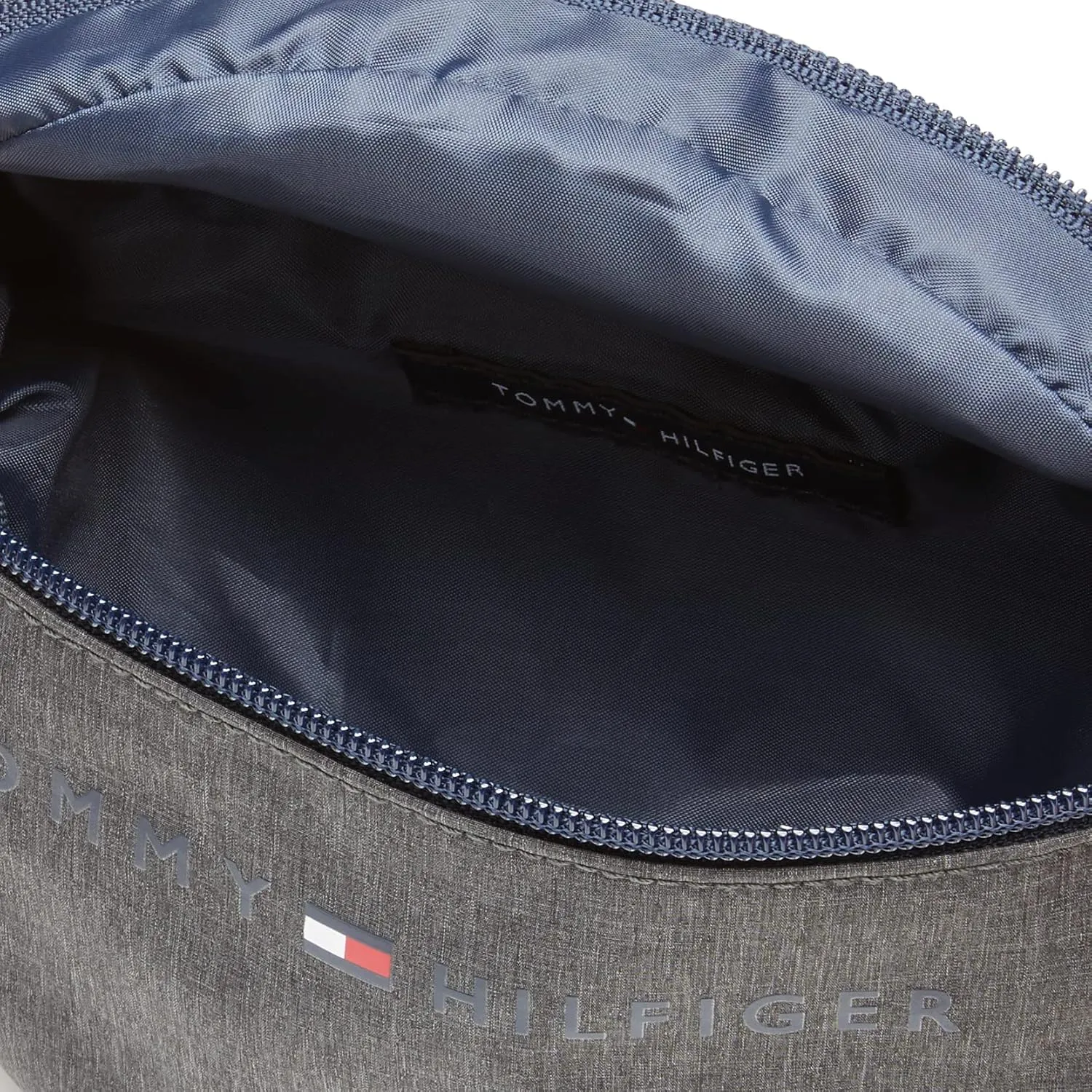 Tommy Hilfiger mens Jackson Fanny Pack, Ultimate Gray, One Size US