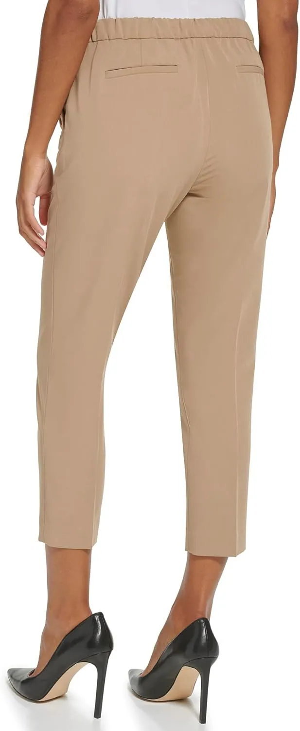 Tommy Hilfiger Women's Dress Pants – Straight-legged Trousers With Elastic Waist