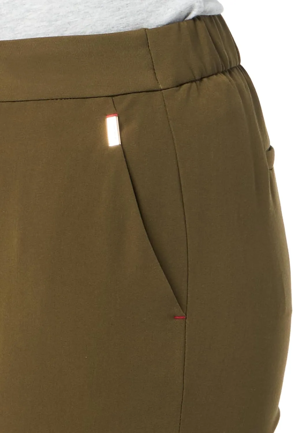 Tommy Hilfiger Women's Dress Pants – Straight-legged Trousers With Elastic Waist