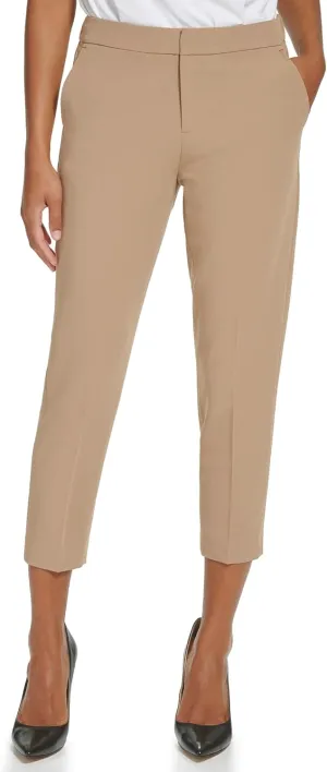 Tommy Hilfiger Women's Dress Pants – Straight-legged Trousers With Elastic Waist