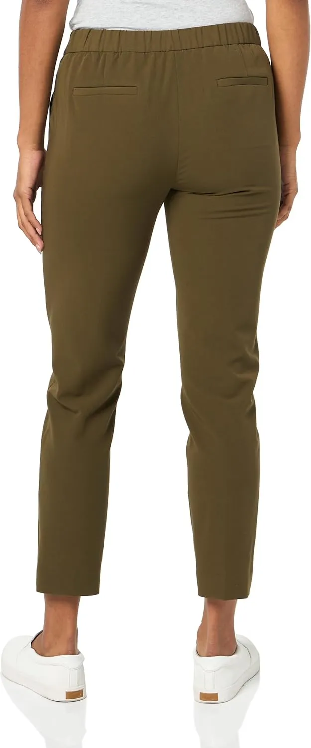 Tommy Hilfiger Women's Dress Pants – Straight-legged Trousers With Elastic Waist