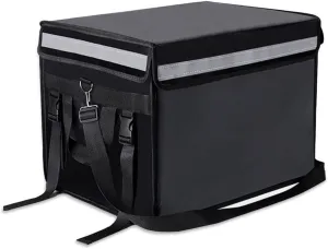 TooCust Insulated Bags For Food Delivery XXL 19.7" x 15" x 15", Commercial Insulated Food Delivery Bag w/Divider, Waterproof & Foldable Catering Bag Food Deliveries, Delivery Pizza Bags 14 Inches