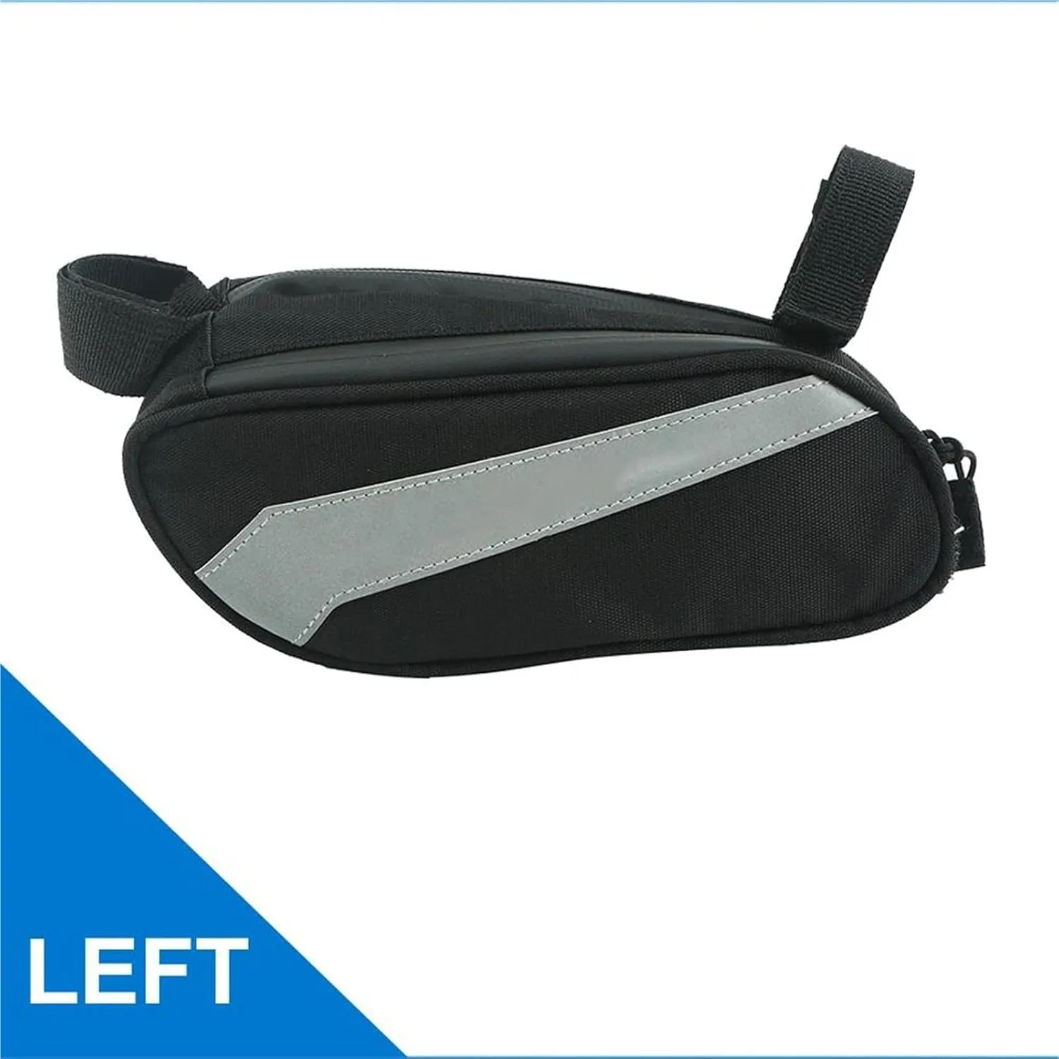 Tool Bag Motorcycle Side Luggage Rack Gap Toolbag Night Reflective Safety for Yam&aha(Left)
