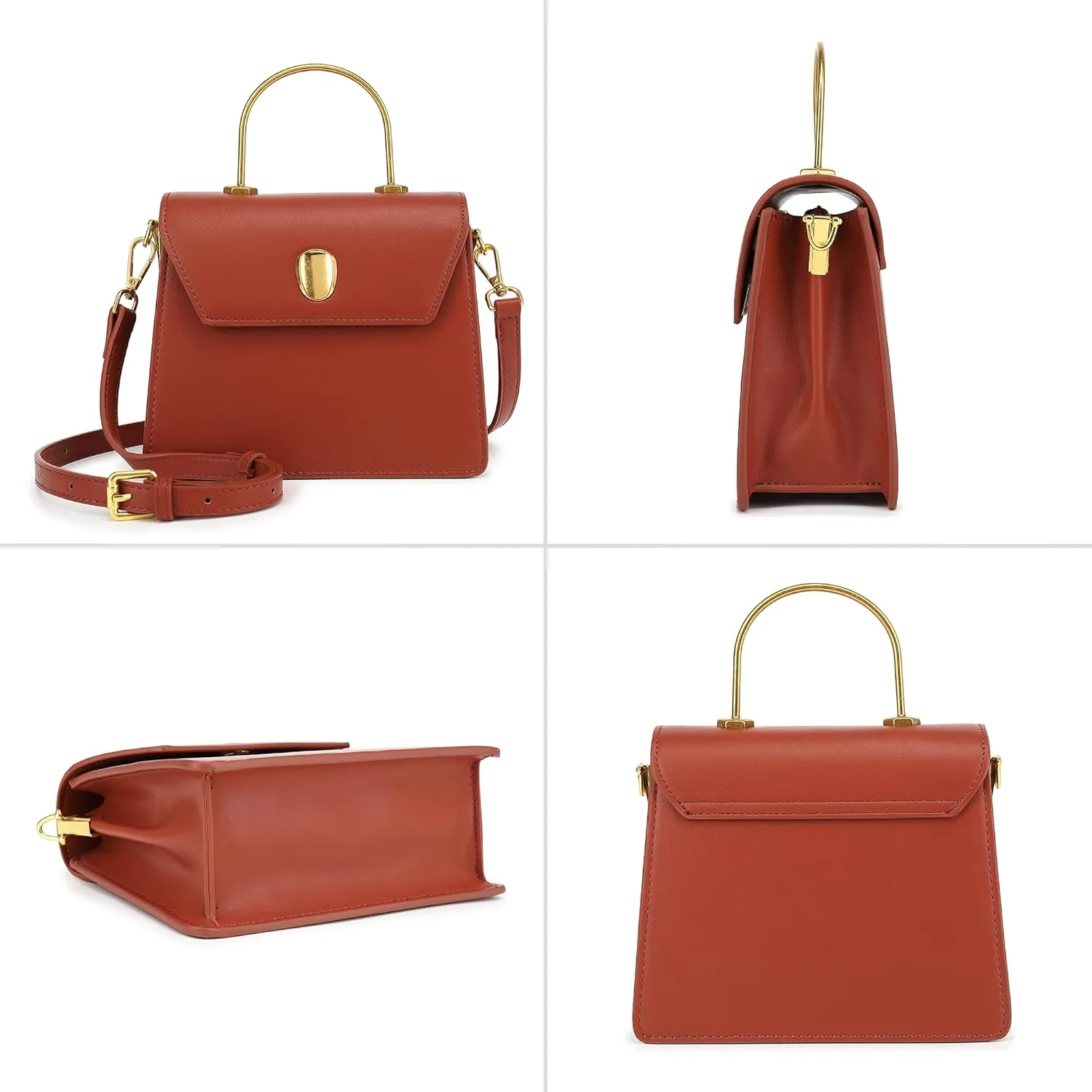 Top Handle Satchel Handbag H2084