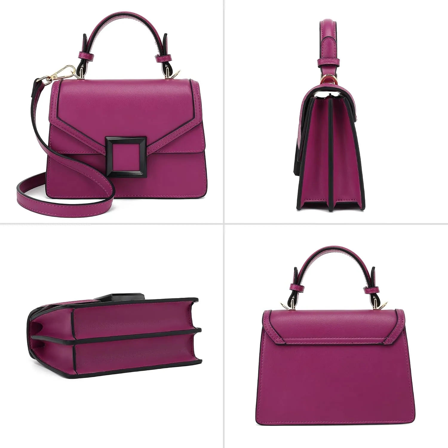 Top Handle Satchel Handbag H2086