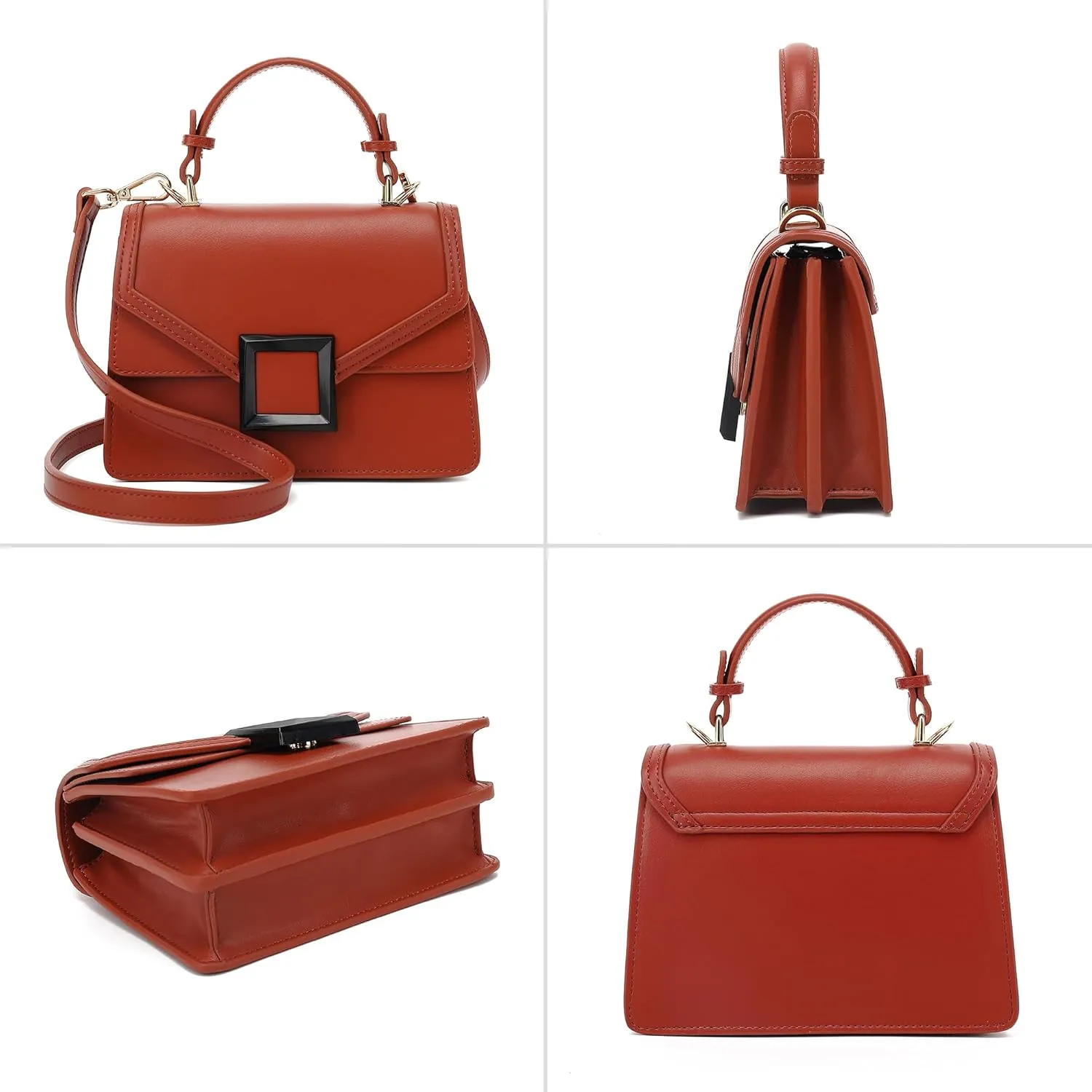 Top Handle Satchel Handbag H2086