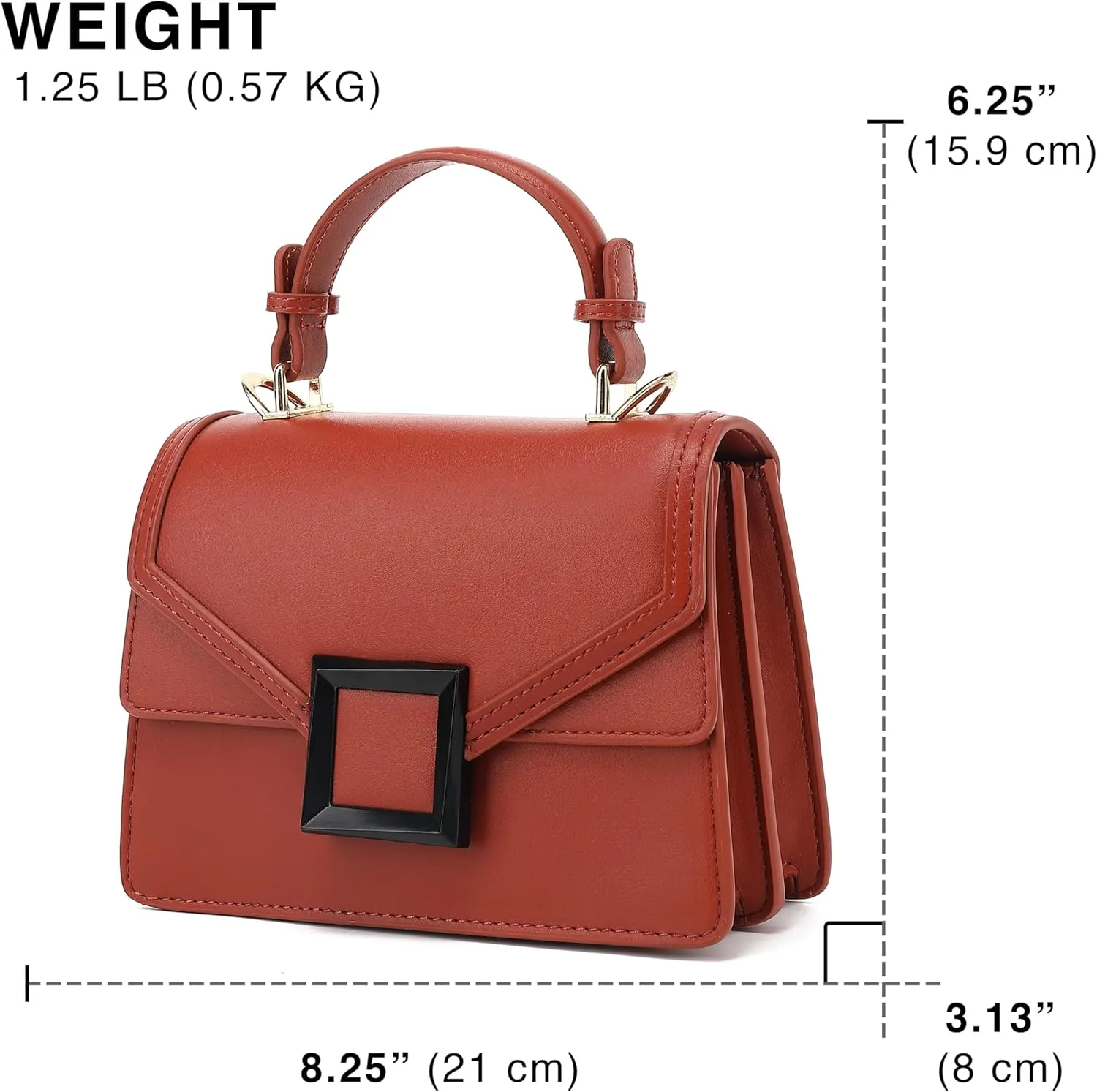 Top Handle Satchel Handbag H2086