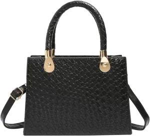 Top Handle Satchel Purses for Women,PU Leather Tote Bag with Shoulder Strap Trendy Handbags for Ladies Work Daliy Use