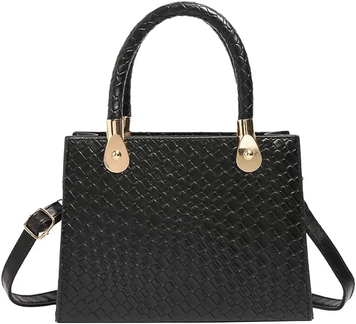 Top Handle Satchel Purses for Women,PU Leather Tote Bag with Shoulder Strap Trendy Handbags for Ladies Work Daliy Use
