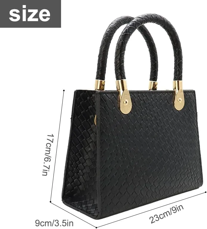 Top Handle Satchel Purses for Women,PU Leather Tote Bag with Shoulder Strap Trendy Handbags for Ladies Work Daliy Use