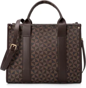 Tote Bag for Women, Designer Handbag Shoulder Purse Top Handle Satchel for Work Office Travel