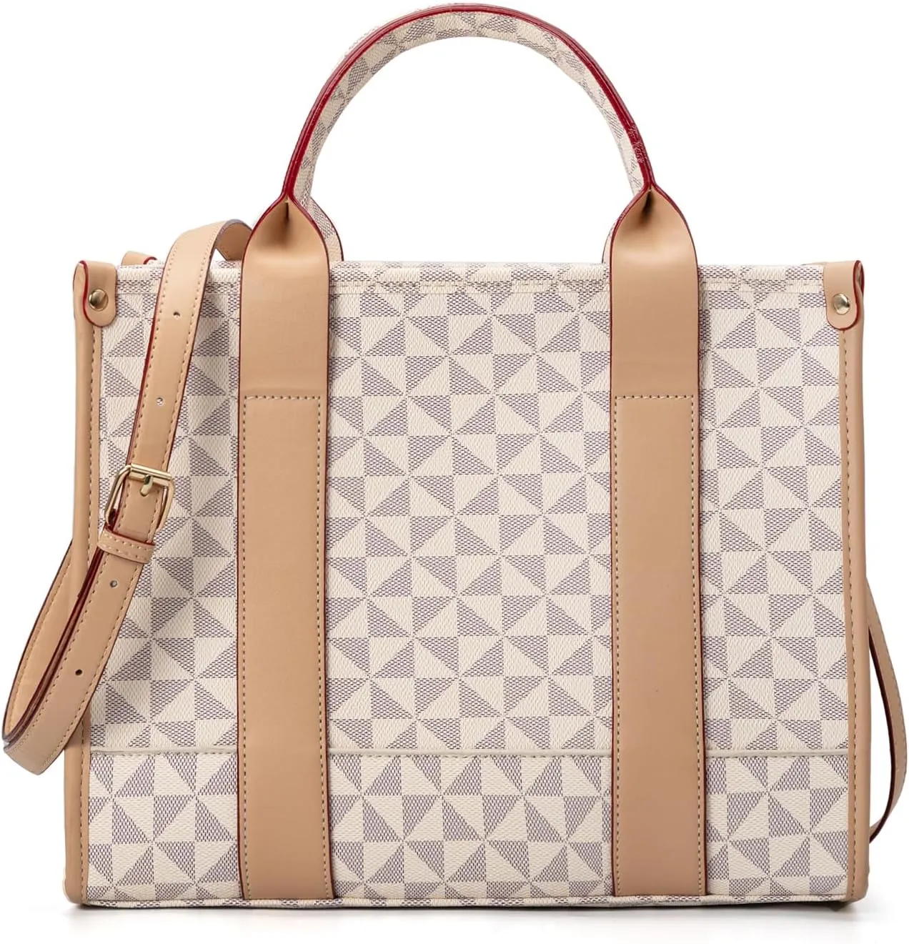 Tote Bag for Women, Designer Handbag Shoulder Purse Top Handle Satchel for Work Office Travel