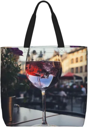 Tote Bag for Women Grocery Bag Reusable Shopping Bag Angry Roaring Lion Handbag Foldable Shoulder Bag