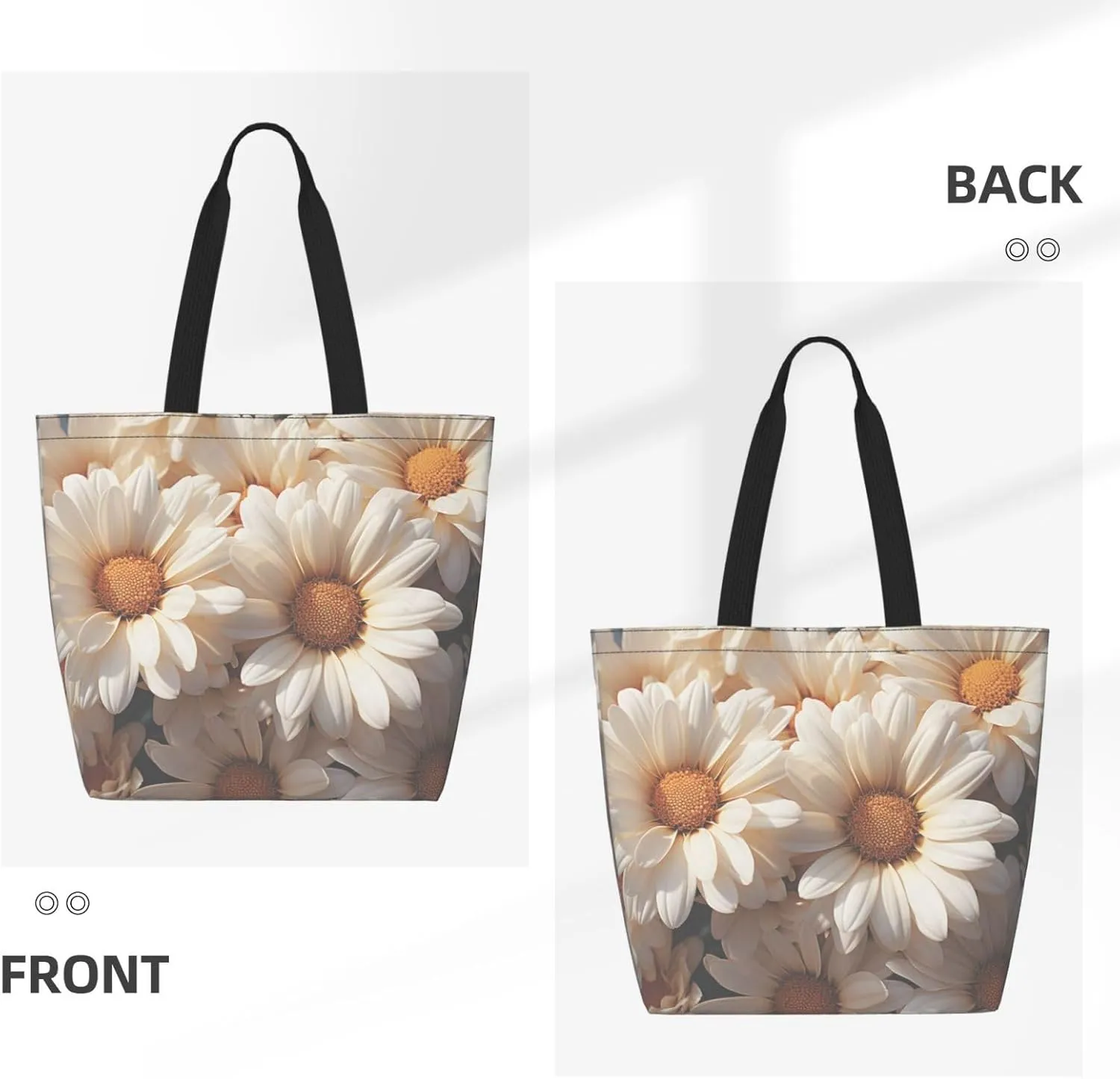 Tote Bag for Women Grocery Bag Reusable Shopping Bag Colorful painting Handbag Foldable Shoulder Bag