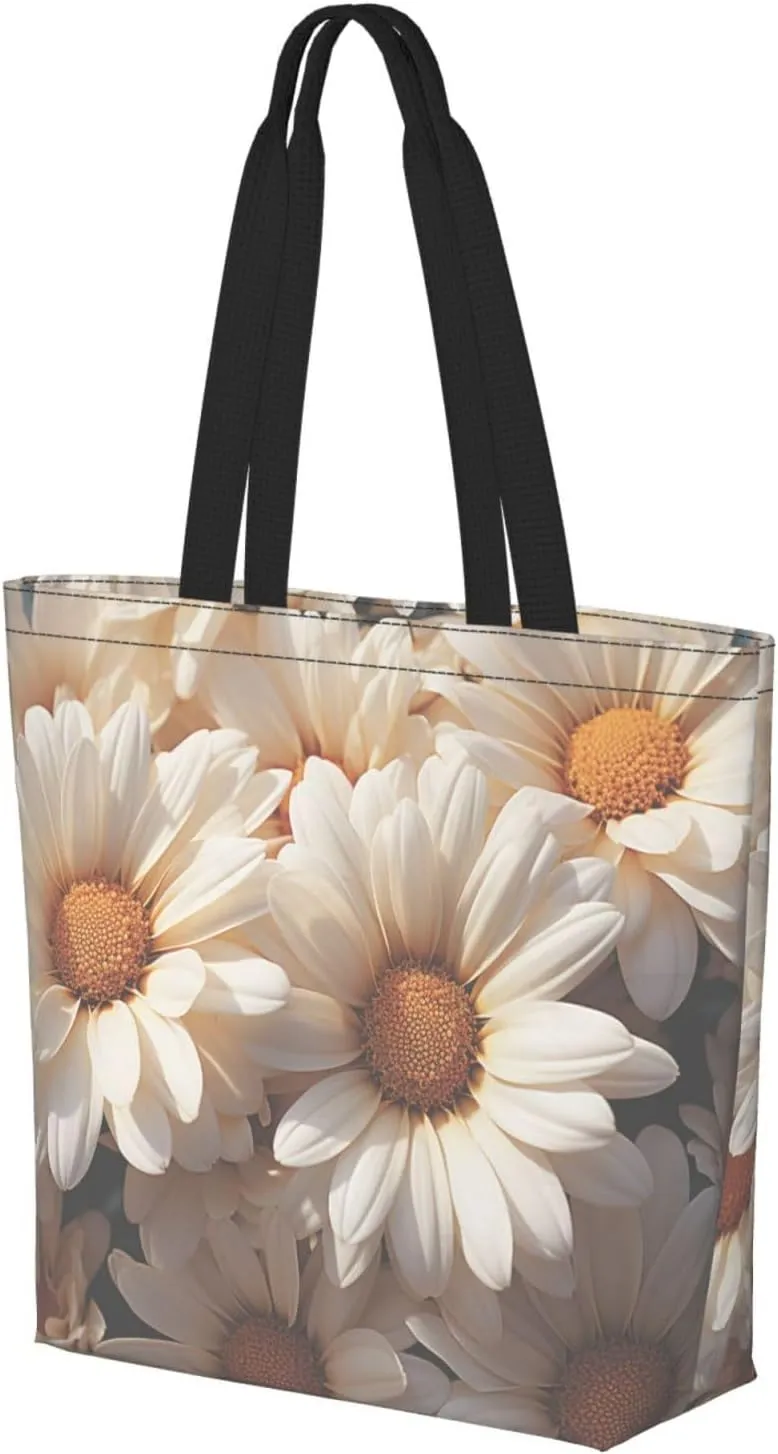 Tote Bag for Women Grocery Bag Reusable Shopping Bag Colorful painting Handbag Foldable Shoulder Bag