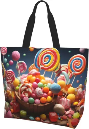 Tote Bag for Women Grocery Bag Reusable Shopping Bag Cool Evil Skull Handbag Foldable Shoulder Bag