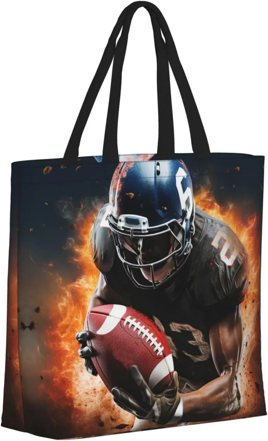 Tote Bag for Women Grocery Bag Reusable Shopping Bag Cool Evil Skull Handbag Foldable Shoulder Bag