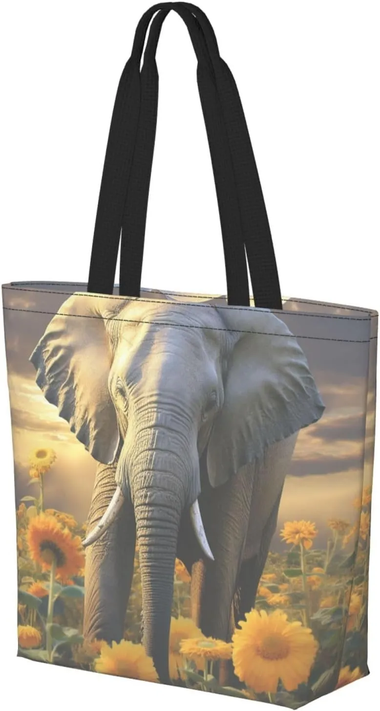 Tote Bag for Women Grocery Bag Reusable Shopping Bag Fall Maple Leaf Handbag Foldable Shoulder Bag