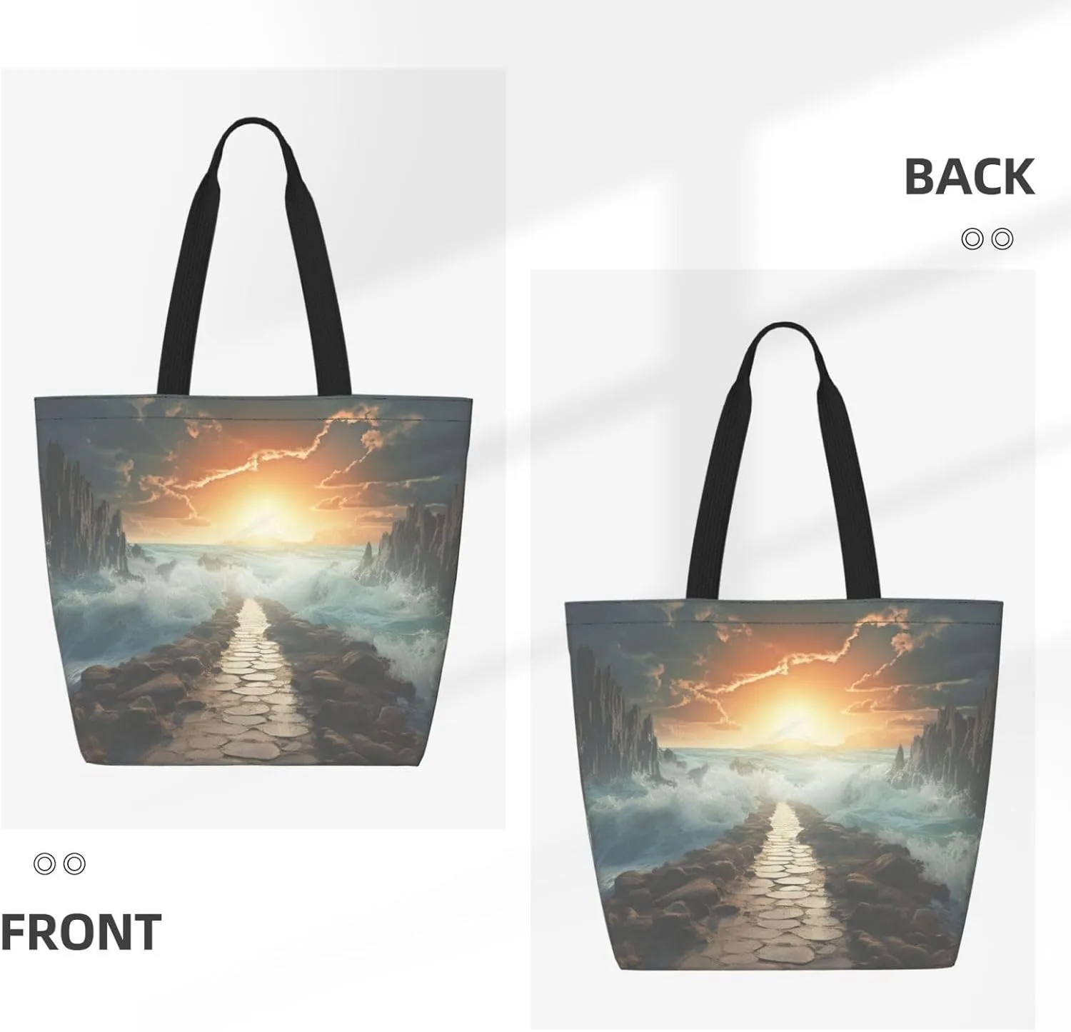 Tote Bag for Women Grocery Bag Reusable Shopping Bag Math question Handbag Foldable Shoulder Bag