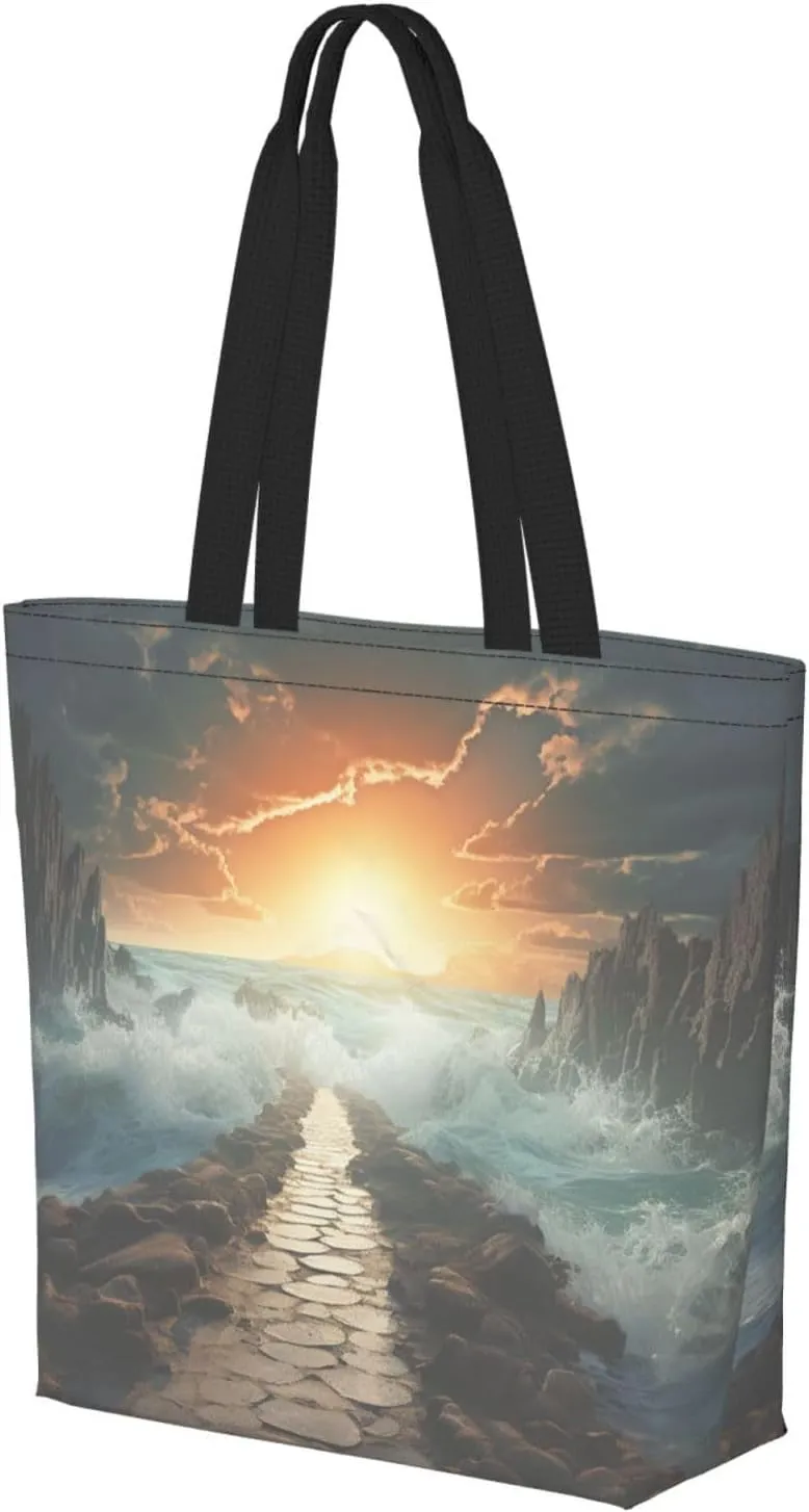 Tote Bag for Women Grocery Bag Reusable Shopping Bag Math question Handbag Foldable Shoulder Bag