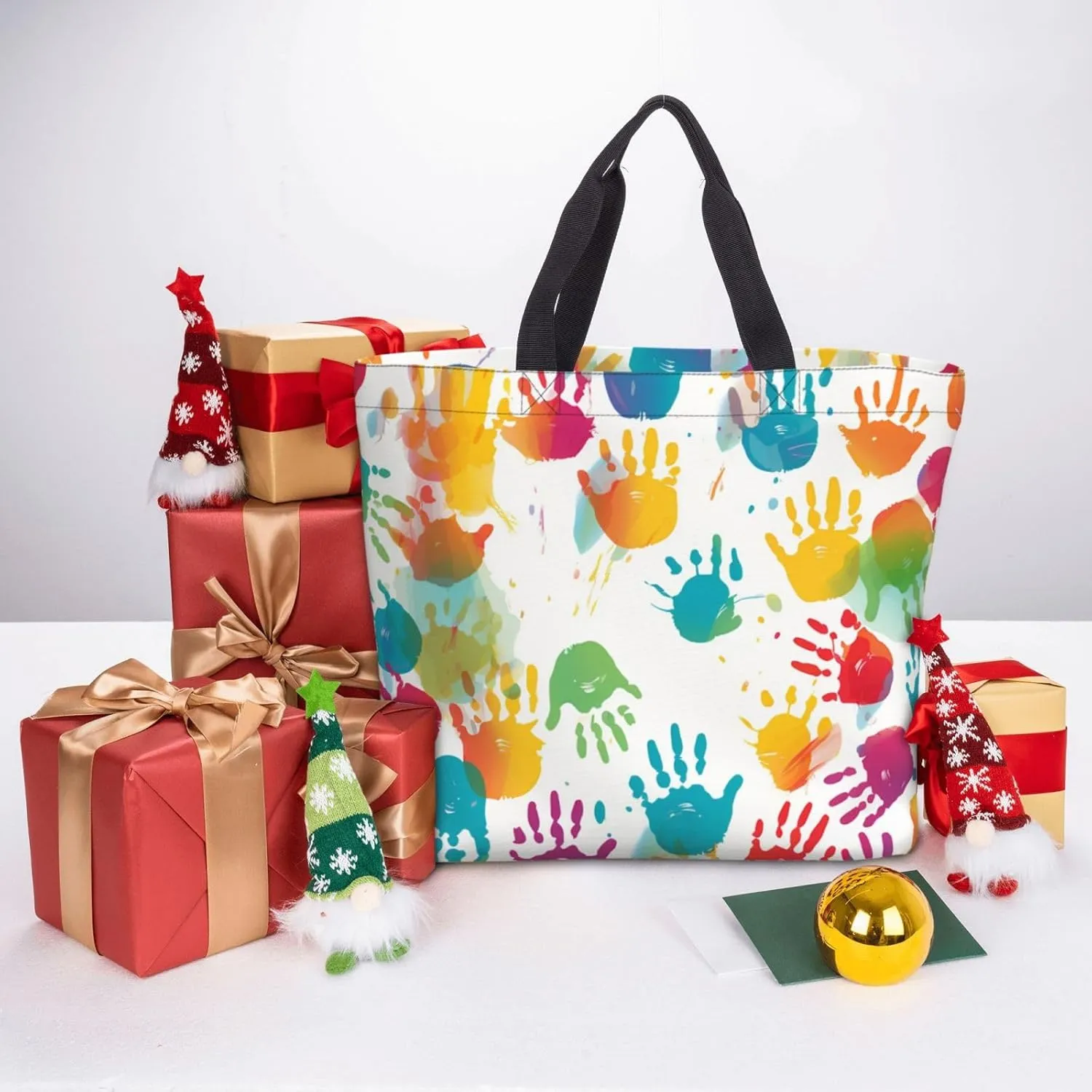 Tote Bag for Women Grocery Bag Reusable Shopping Bag Nebula Desert Monument Handbag Foldable Shoulder Bag