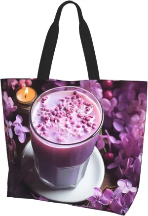 Tote Bag for Women Grocery Bag Reusable Shopping Bag Red Pandas Handbag Foldable Shoulder Bag