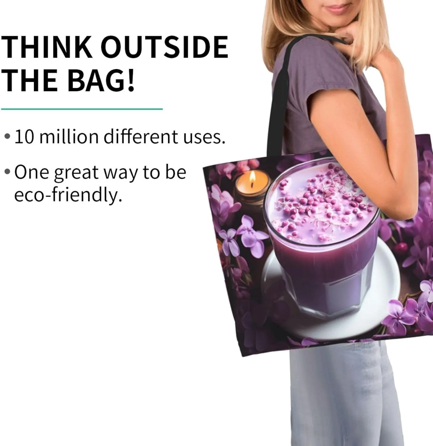 Tote Bag for Women Grocery Bag Reusable Shopping Bag Red Pandas Handbag Foldable Shoulder Bag