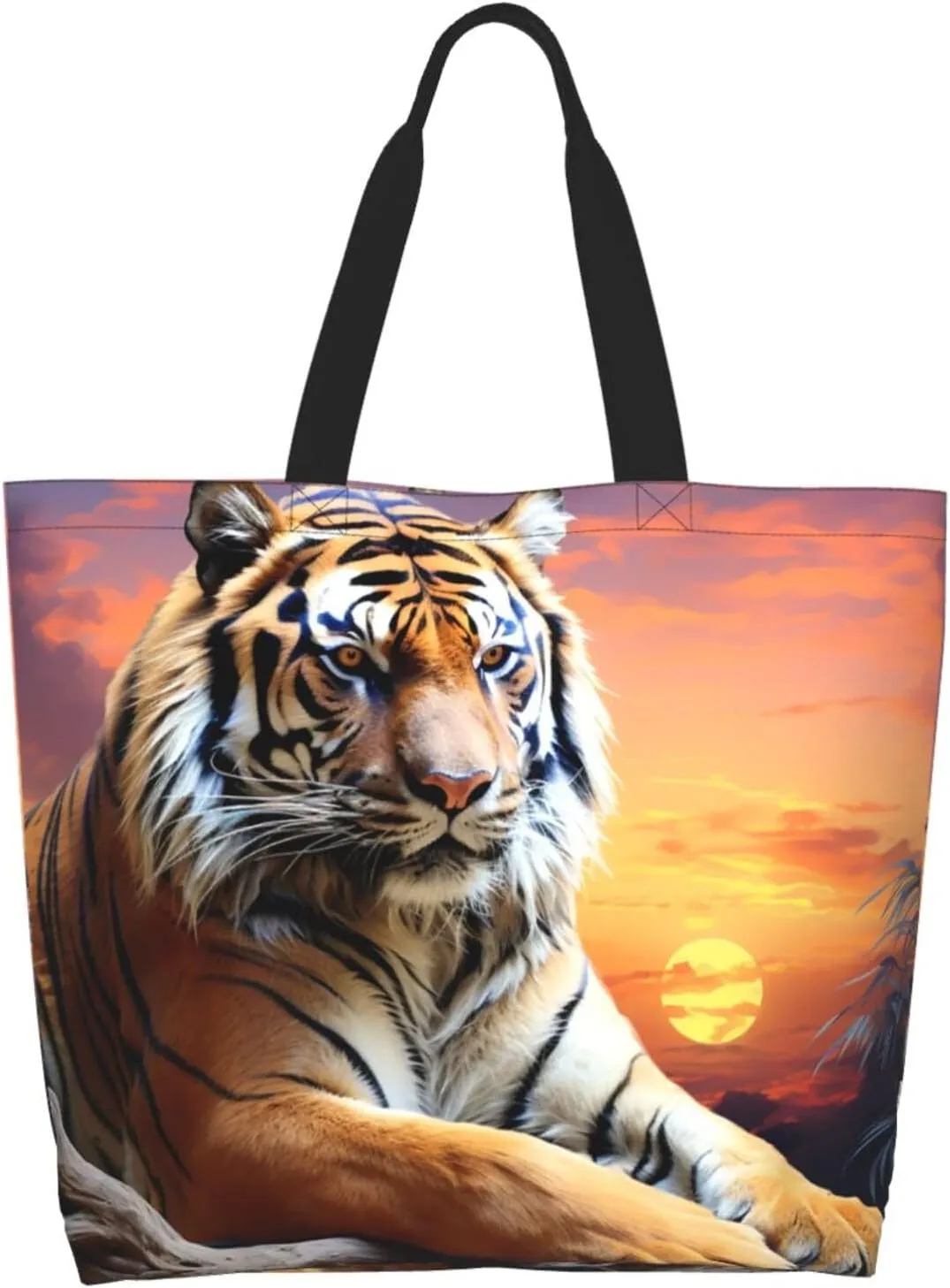 Tote Bag for Women Grocery Bag Reusable Shopping Bag Watermelon beautiful Handbag Foldable Shoulder Bag