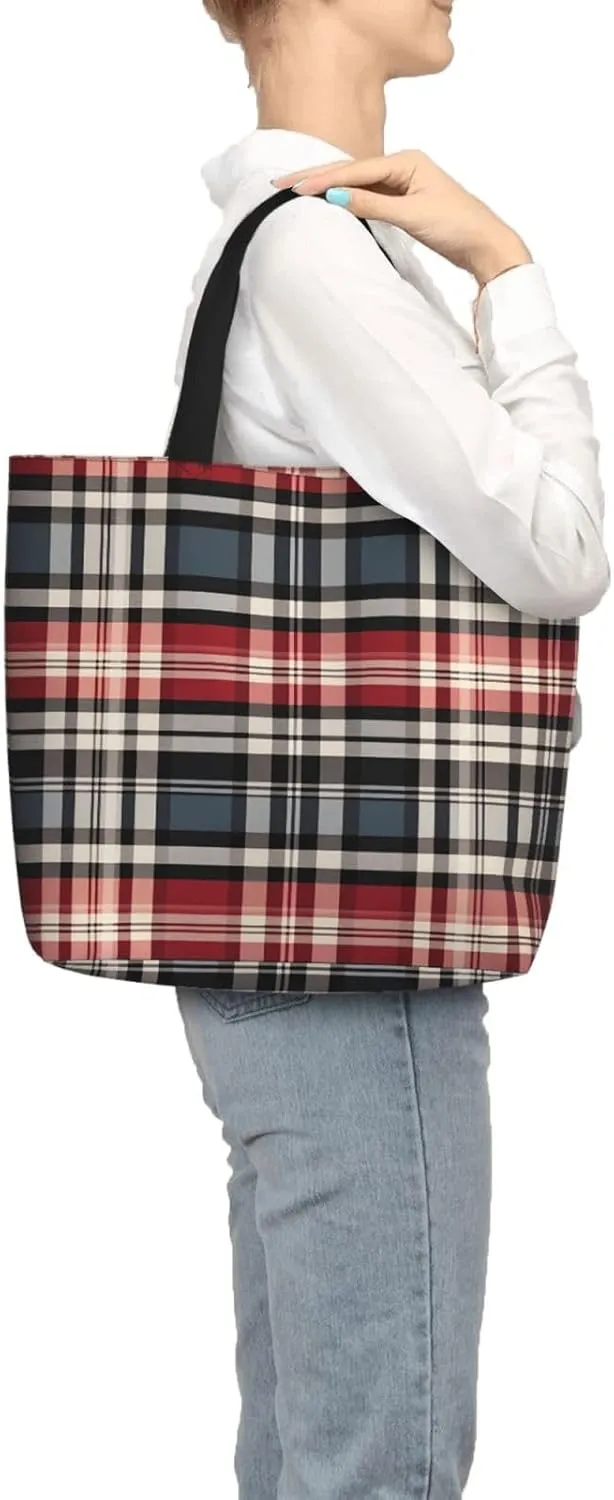 Tote Bag for Women Grocery Bag Reusable Shopping Bag White Flowers Handbag Foldable Shoulder Bag