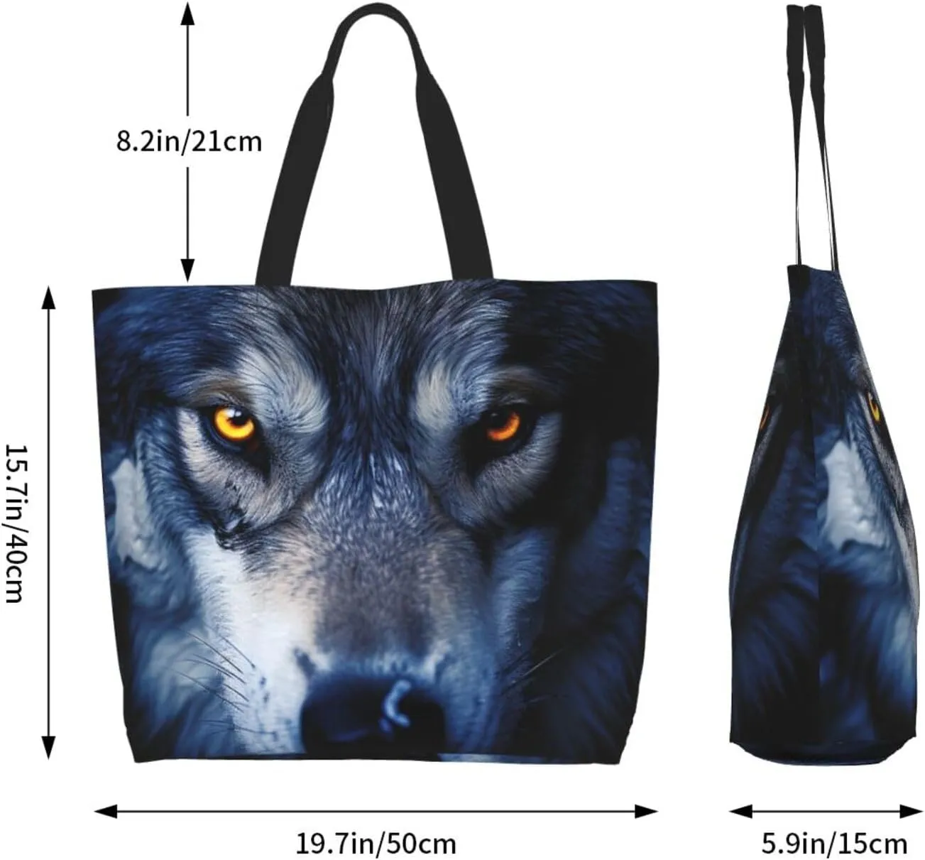 Tote Bag for Women Grocery Bag Reusable Shopping Bag Zebras on Brown Grass Field Handbag Foldable Shoulder Bag
