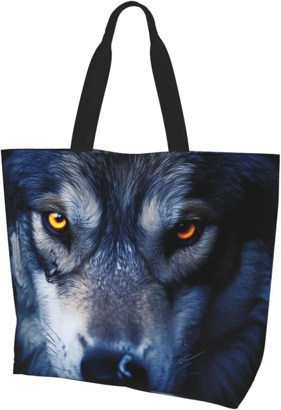 Tote Bag for Women Grocery Bag Reusable Shopping Bag Zebras on Brown Grass Field Handbag Foldable Shoulder Bag