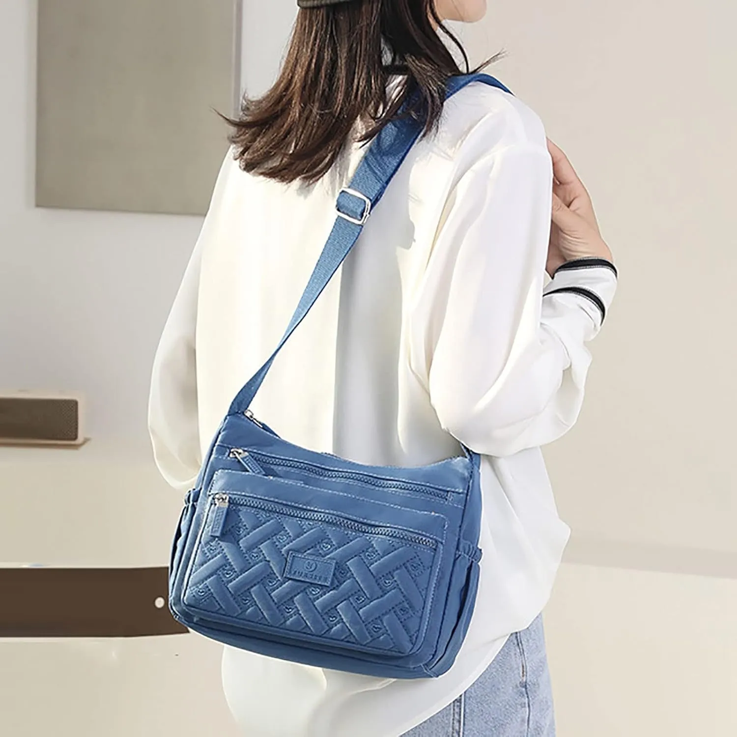 Tote Bag For Women Large Capacity Shoulder Handbags Travel Hobo Bags Messenger Bag For Mama Shopping Travel