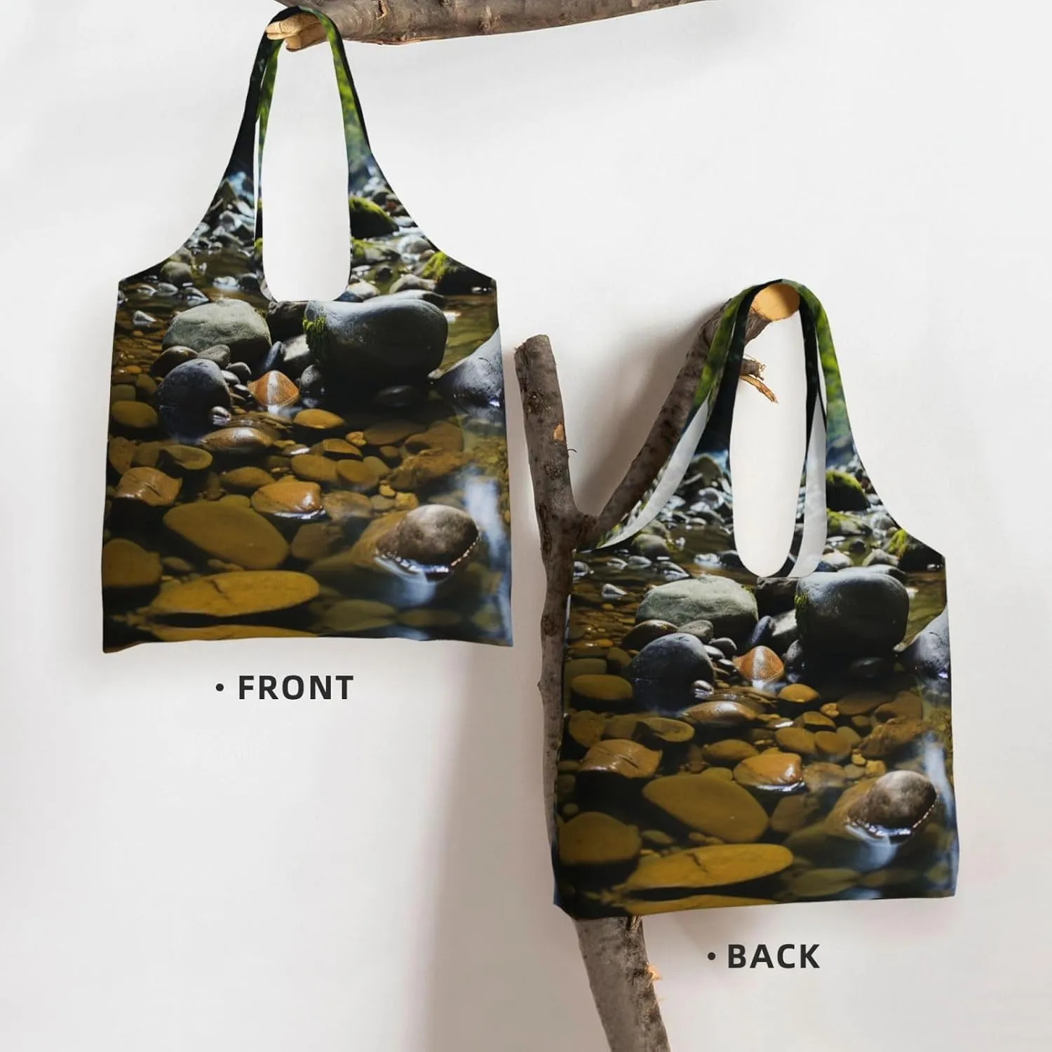 Tote Bag for Women Reusable Grocery Bag Canvas Shopping Bag Universe Starry Stars Handbag Foldable Shoulder Bag